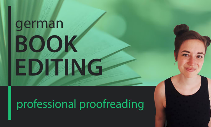 Gig Preview - Proofread and edit your german book until perfection