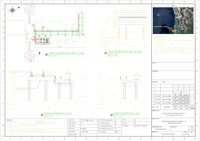 Gig Preview - Give piping design layout, 3d modelling and isometric