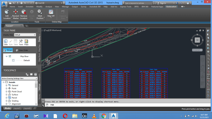 Gig Preview - Do civil 3d, road design, alignment, site grading cutfill