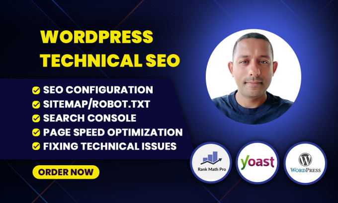 Gig Preview - Do wordpress technical SEO with rankmath or yoast