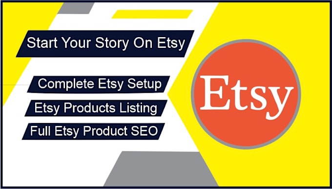 Gig Preview - Do etsy listings SEO optimization titles, tags and description