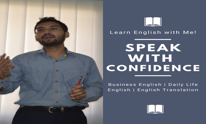 Gig Preview - Teach how to speak english in daily life and business life