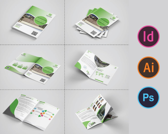 Gig Preview - Create modern design for company profile, brochure, business template and report