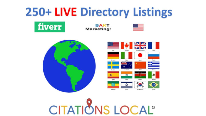 Gig Preview - Create google business profile live local citations for gmb