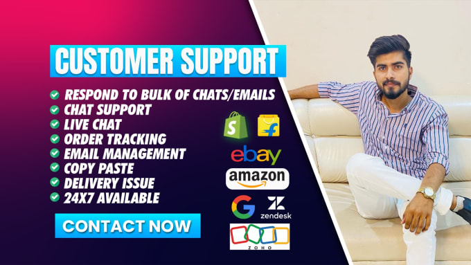 Bestseller - be your customer support and customer service representative