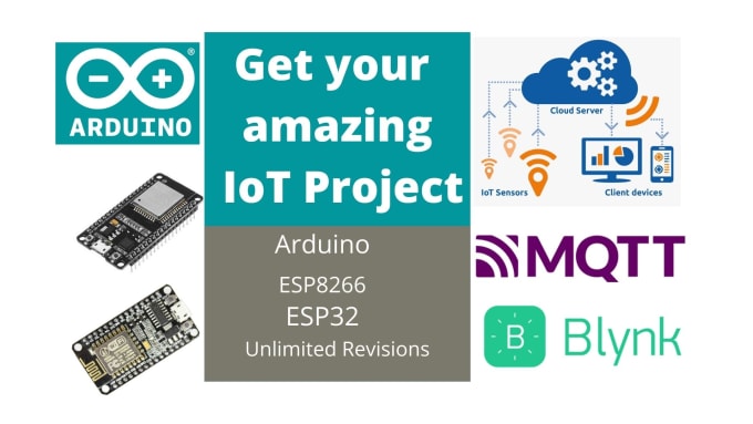 Gig Preview - Arduino, esp32, esp8266 programming