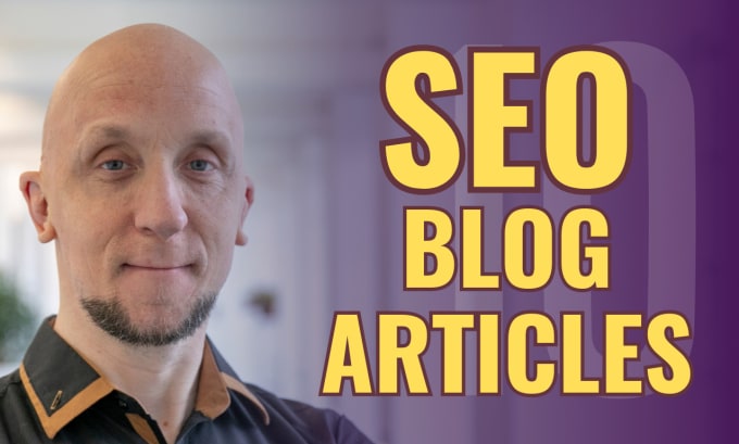 Gig Preview - Write SEO blog posts and articles for your website