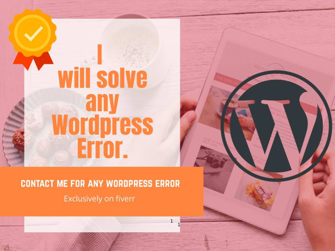 Gig Preview - Fix wordpress issue fix wordpress error issues website critical bugs