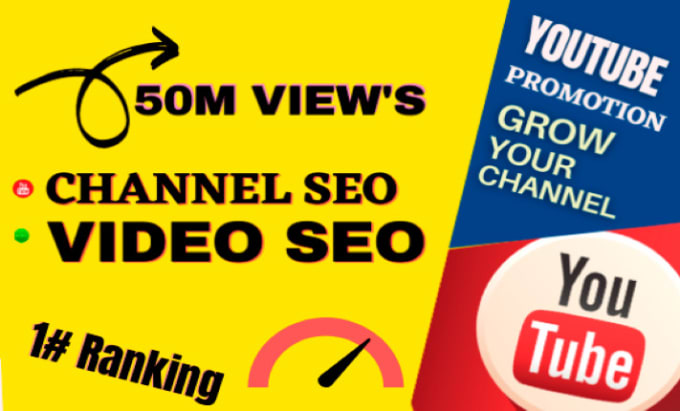 Gig Preview - Do best youtube SEO to improve your video ranking