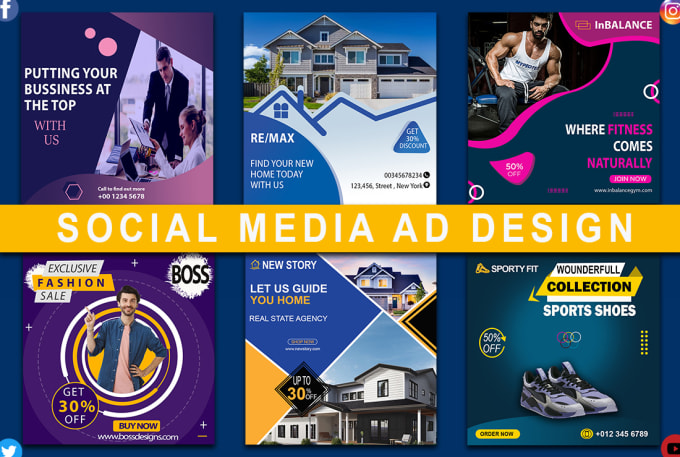 Bestseller - social media post, facebook ads banner and instagram post