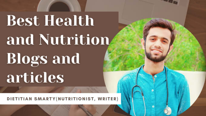 Gig Preview - Write SEO optimized health and nutrition articles or blog posts