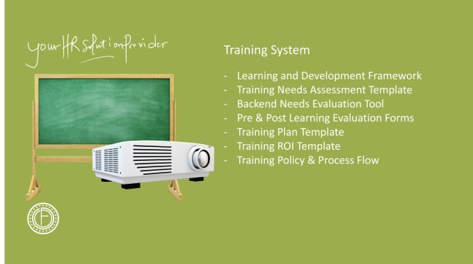 Gig Preview - Design a training system for your organisation