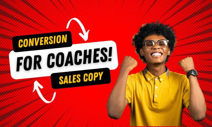 Gig Preview - Provide conversion copywriting for life and business coaches