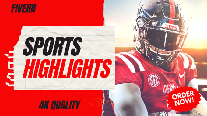 Bestseller - do sports highlights mixtapes reels in HD