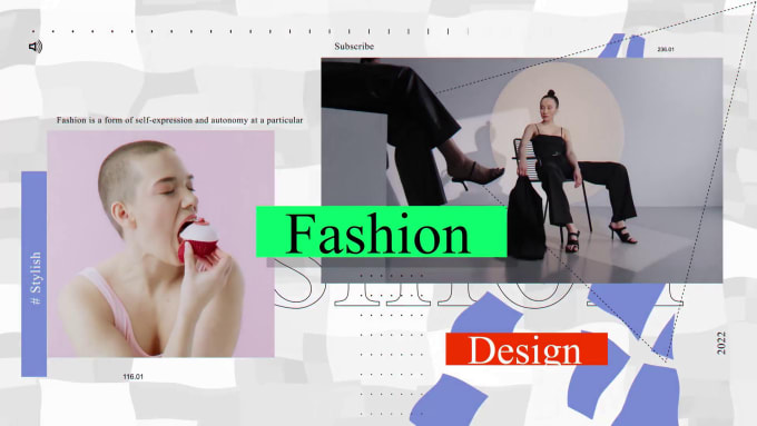 Gig Preview - Create a fashion intro for your brand youtube channel