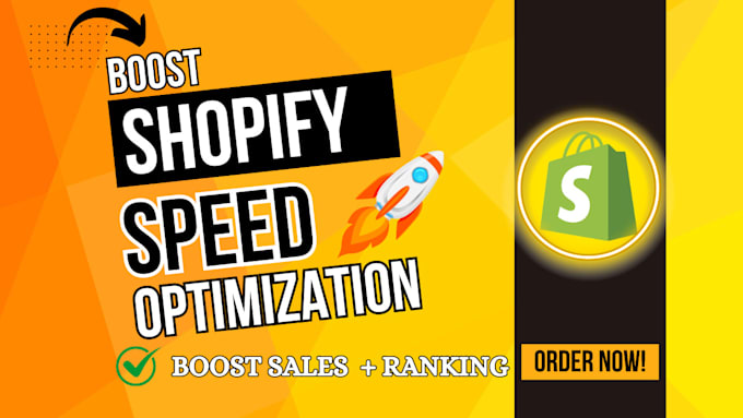 Gig Preview - Increase your shopify speed with shopify speed optimization