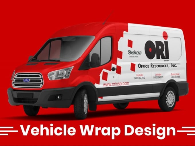 Gig Preview - Make awesome car wrap design, van wrap, and any vehicle