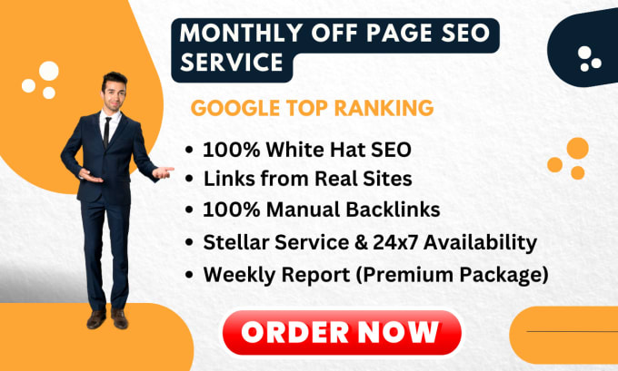 Bestseller - rank your website with monthly off page SEO service, pro high quality backlinks