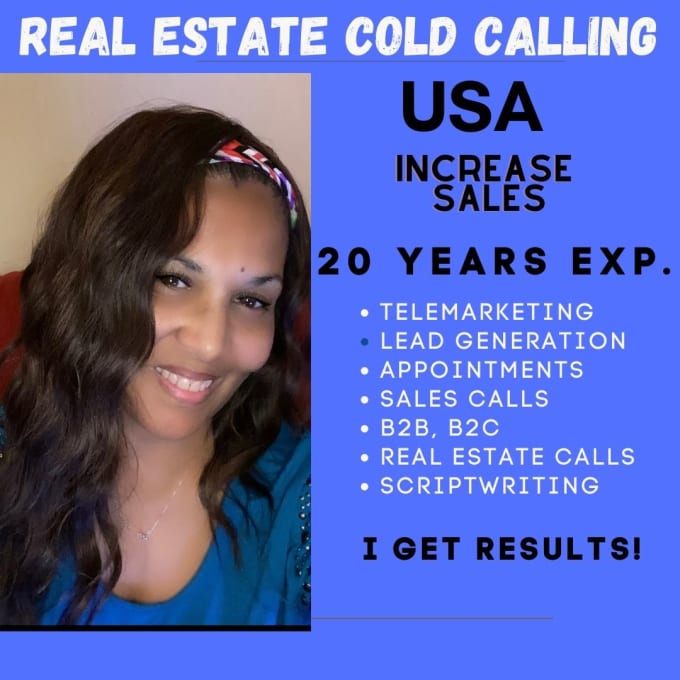 Gig Preview - Do real estate cold calling and telemarketing