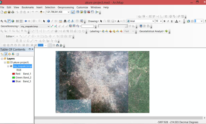 Gig Preview - Create gis mapping ,spatial analysis and image analysis