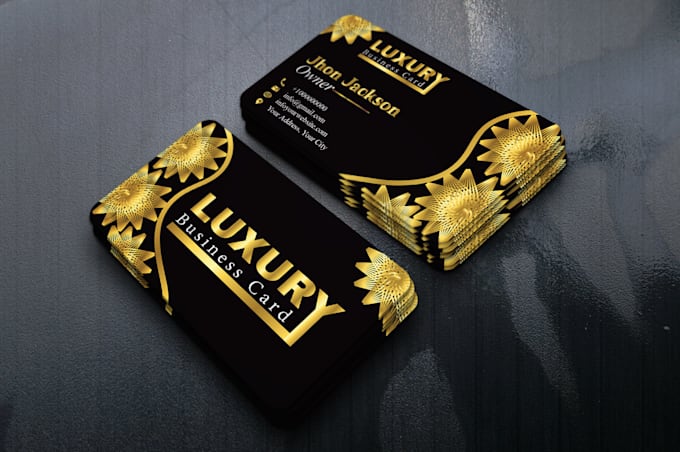 Gig Preview - Do attractive and luxury business card and flyer design