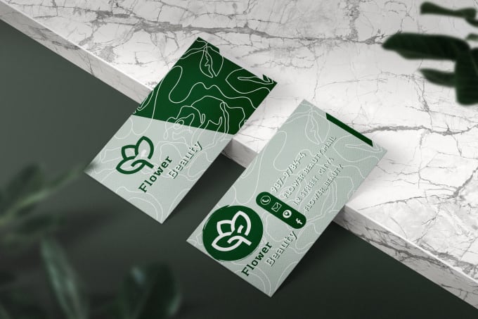 Gig Preview - Design modern professional business card with logo for you