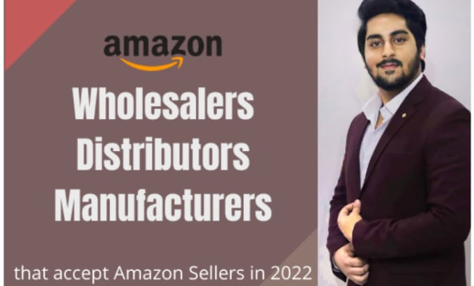 Gig Preview - Provide b2b wholesalers and distributors for amazon fba wholesale