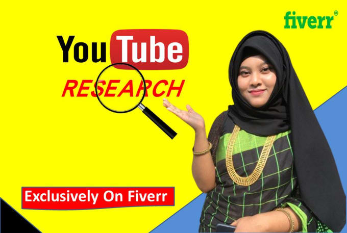 Gig Preview - Find targeted youtube influencers