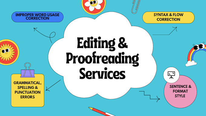 Gig Preview - Be your editor, proofreader for all documents