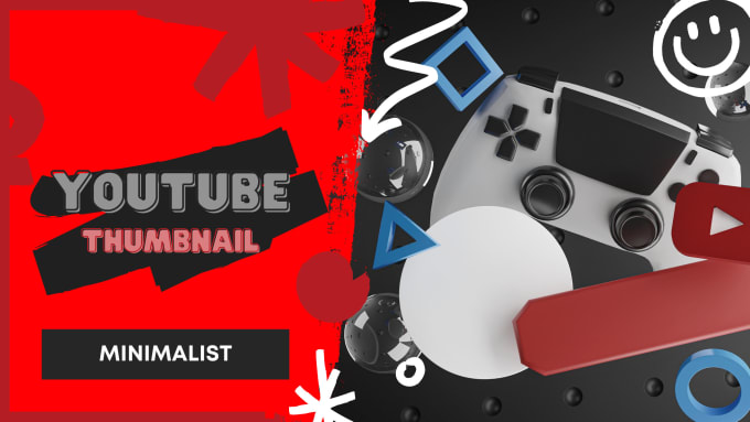 Gig Preview - Design minimalist aesthetic youtube thumbnail