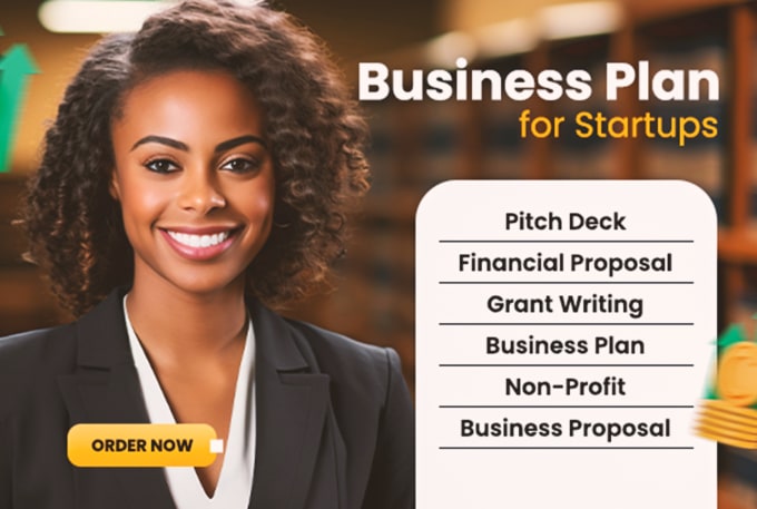 Gig Preview - Develop a detailed business plan, proposal, business plan writer, grants