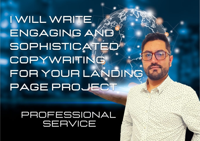 Gig Preview - Write compelling coprywriting for your landing page project