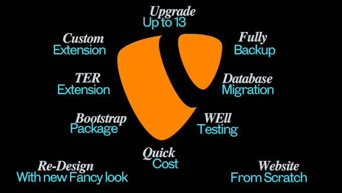 Gig Preview - Our agency will upgrade your typo3 website with the latest version up to 13, with full backup