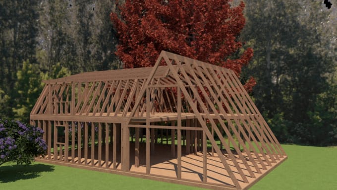 Gig Preview - Do framing exterior and interior walls for your cabin