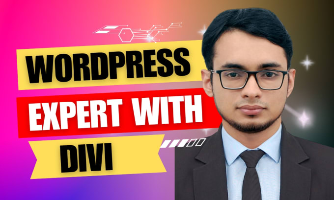 Gig Preview - Be your wordpress expert with divi and divi builder