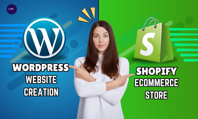 Gig Preview - Create a wordpress and shopify website and store for ecommerce