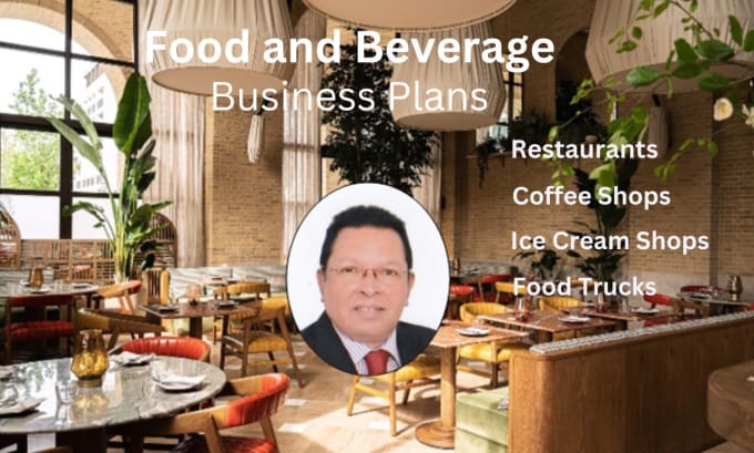 Gig Preview - Prepare business plans for restaurants, coffee shops, and ice cream shops