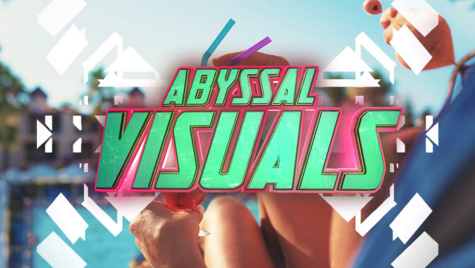 Gig Preview - Create beach dj visuals plus animate logo