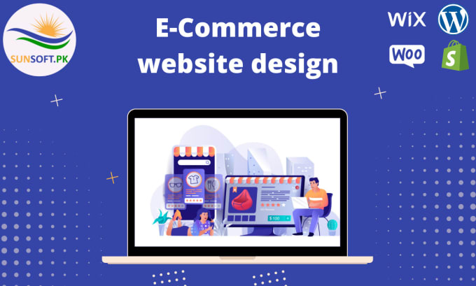 Gig Preview - Our agency will build ecommerce website using a woocommerce online store