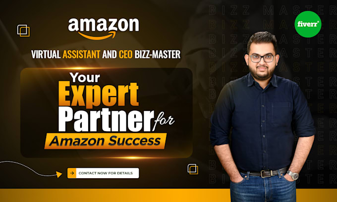 Gig Preview - Be your amazon fba virtual assistant for amazon store management, amazon ppc etc