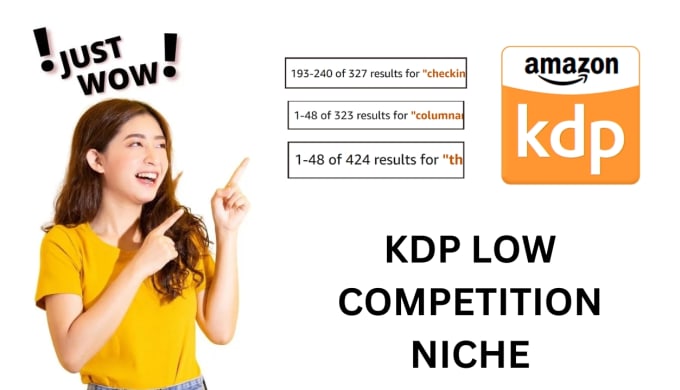 Gig Preview - Find profitable low competition niches and keywords for KDP