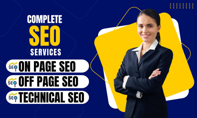 Gig Preview - Do complete on page off page and technical SEO your website