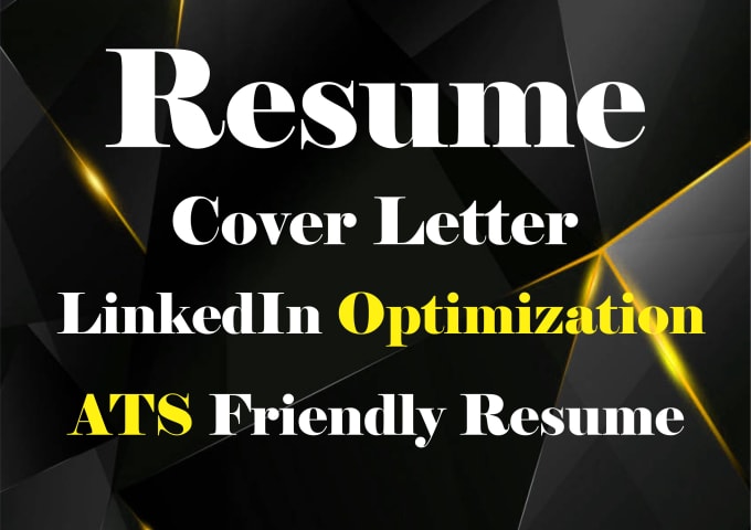 Gig Preview - Write and edit your resume, cv, cover letter, linkedin