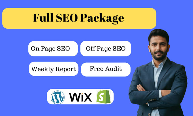 Gig Preview - Do complete monthly SEO service with high quality backlinks