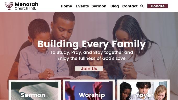 Gig Preview - Build awesome wordpress and manage website for your church