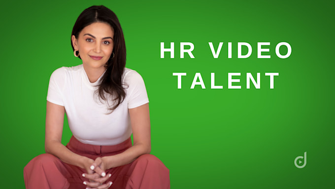 Gig Preview - Be the talent and studio for your HR video