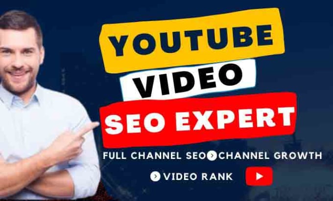 Gig Preview - Be your youtube video SEO expert and optimize your channel