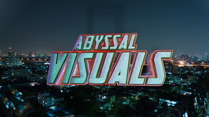 Gig Preview - Create city urban dj visuals with 3d logo animations