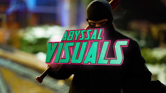 Gig Preview - Create gangster dj visuals plus animate logo