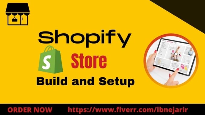 Gig Preview - Build your dropshipping shopify store or shopify website for more sales